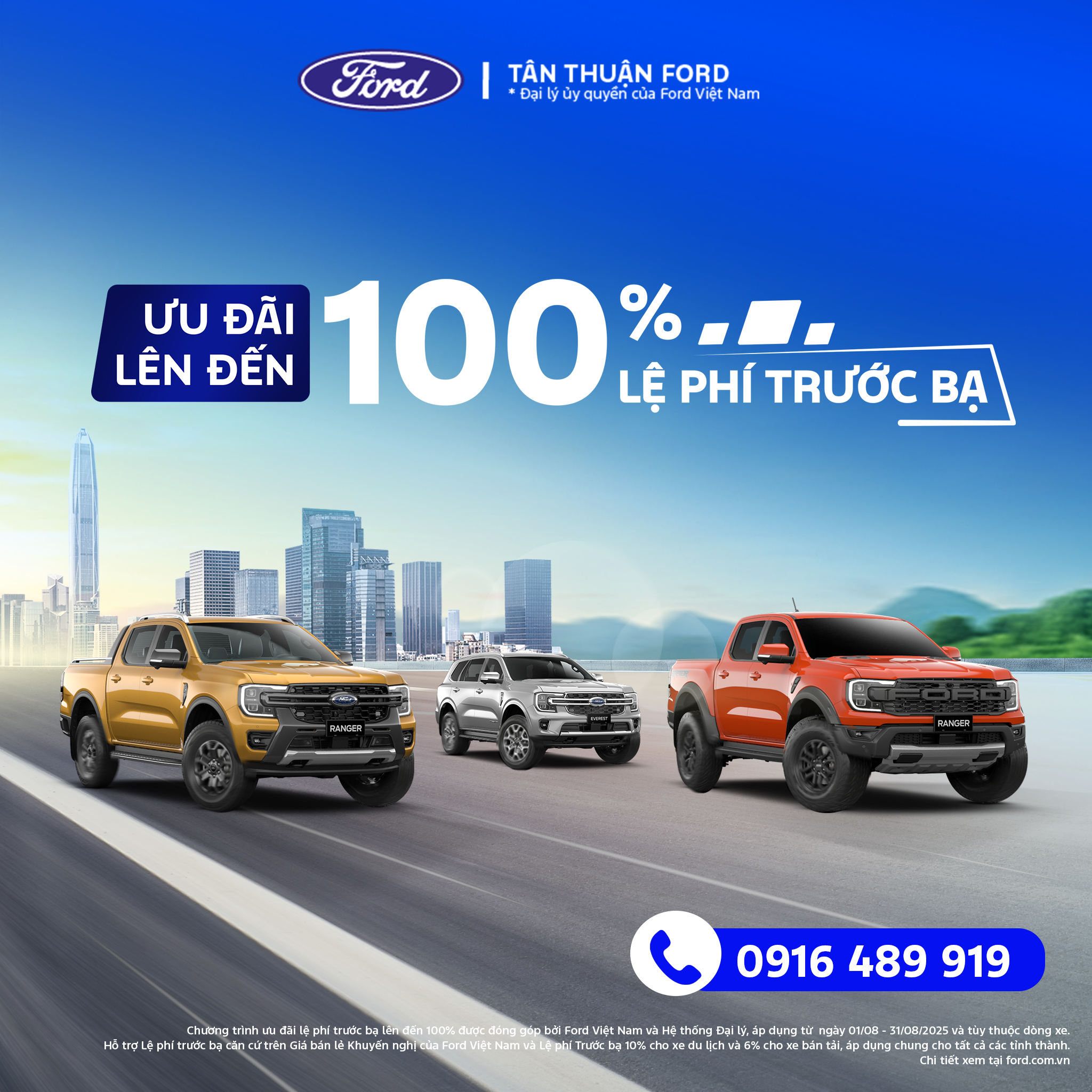 RINH ƯU ĐÃI VỀ - LÁI TRỌN ĐAM MÊ CHỈ CÓ TRONG THÁNG 8