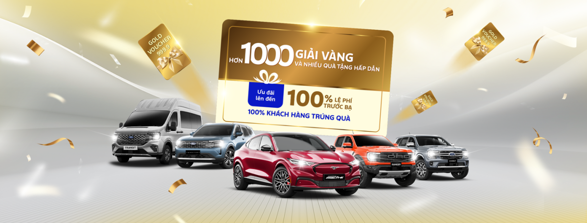 THỜI ĐIỂM VÀNG MUA XE FORD